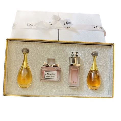 dior parfums bag|miniature dior perfume gift sets.